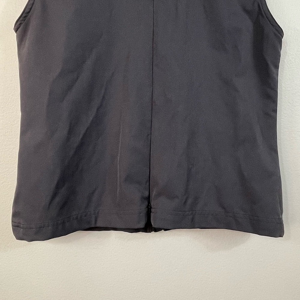 Adidas Women's Adidas Full Zip Vest Vintage Size M - Picture 13 of 15